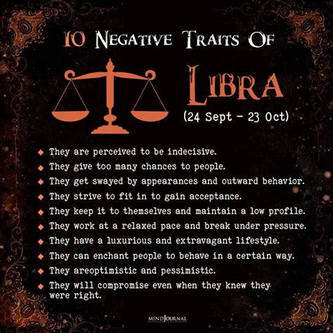 libra negative traits